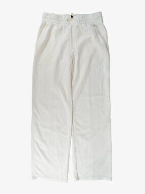 Ododos Straight-leg Casual Pants, Cream, XS